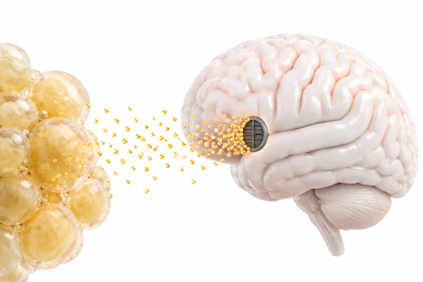 Ilustrasi: sel lemak hantar isyarat Leptin, tapi pintu penerima di otak tertutup